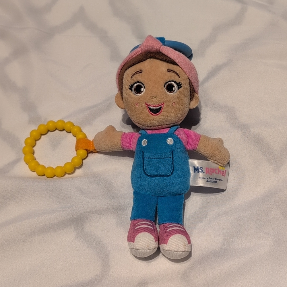Ms. Rachel Take Along Toy. 7 Inches.